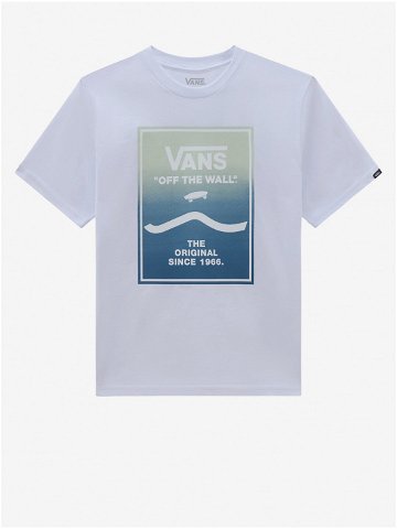 Bílé dětské tričko VANS Print Box 2 0