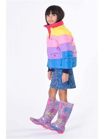 Dětská bunda Marc Jacobs růžová barva