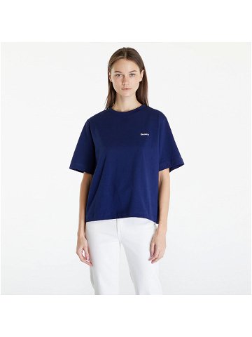 Queens Women s Essential T-Shirt With Contrast Print Navy