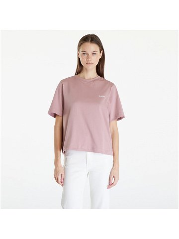 Queens Women s Essential T-Shirt With Contrast Print Pink