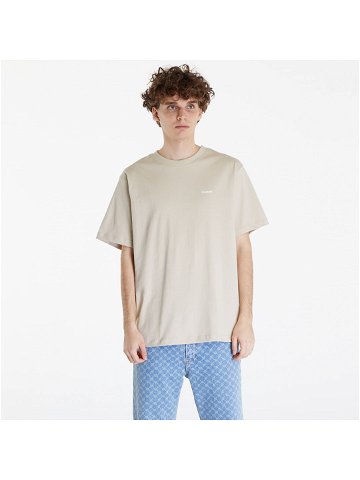 Queens Men s Essential T-Shirt With Contrast Print Sand