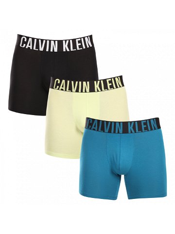3PACK pánské boxerky Calvin Klein vícebarevné NB3609A-OG5 L