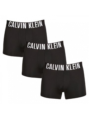 3PACK pánské boxerky Calvin Klein černé NB3775A-UB1 XL