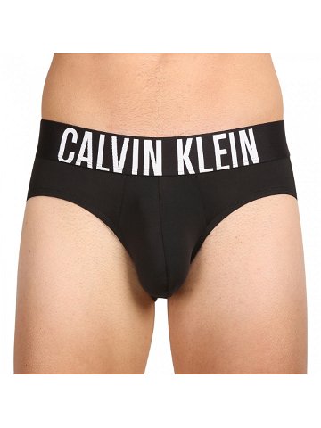 3PACK pánské slipy Calvin Klein černé NB3610A-UB1 XL
