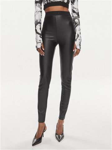 Versace Jeans Couture Legíny 76HAC101 Černá Skinny Fit