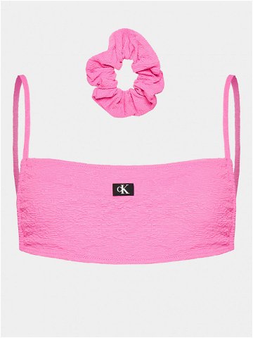 Calvin Klein Swimwear Vrchní část bikin KW0KW02395 Růžová