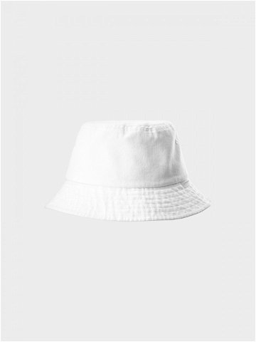 Dámský klobouk bucket hat – bílý
