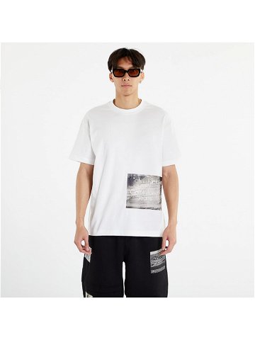 Calvin Klein Jeans Motion Blur Photoprint S S T-Shirt Bright White