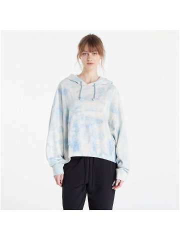 Nike NSW Wash Over-Oversized Jersey Hoodie Worn Blue White
