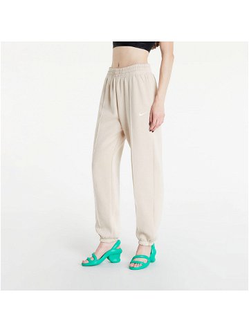 Nike NSW Essential Clctn Fleece Medium-Rise Pants Sanddrift White