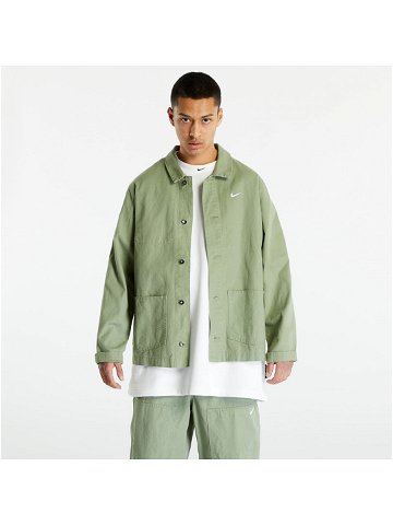 Nike Sportswear Men s Unlined Chore Coat Oil Green White