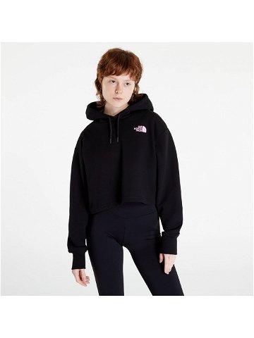 The North Face Coordinates Crop Hoodie Tnf Black Cotton Candy