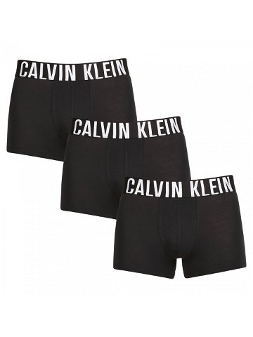 3PACK pánské boxerky Calvin Klein černé NB3608A-UB1 L