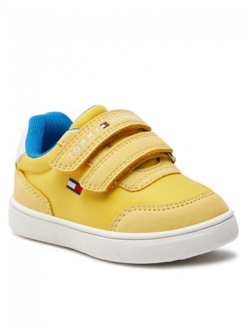 Tommy Hilfiger Sneakersy Low Cut Velcro Sneaker T1B9-33332-1694 Žlutá