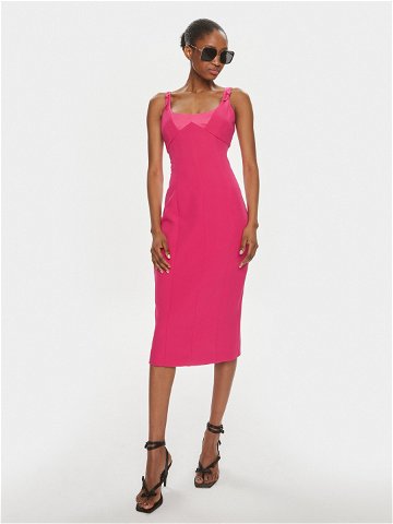 Versace Jeans Couture Každodenní šaty 76HAO919 Růžová Slim Fit
