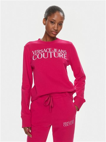 Versace Jeans Couture Mikina 76HAIT01 Růžová Regular Fit
