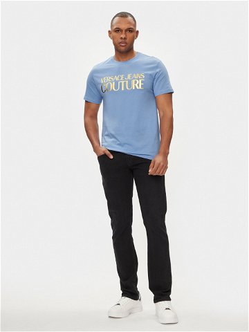 Versace Jeans Couture T-Shirt 76GAHT00 Barevná Regular Fit