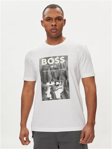 Boss T-Shirt Bossticket 50515829 Bílá Regular Fit