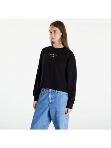 Tommy Jeans Essential Logo 2 Relaxed Fit Crewneck Black