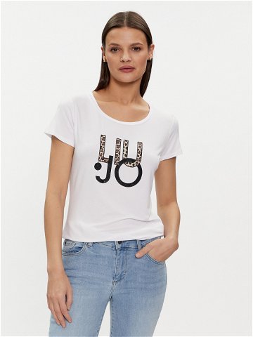 Liu Jo T-Shirt VA4227 JS360 Bílá Regular Fit
