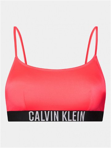Calvin Klein Swimwear Vrchní část bikin KW0KW02507 Červená