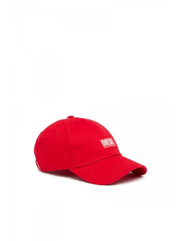 Kšiltovka diesel corry-jacq-wash hat červená 2