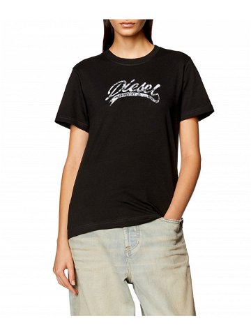 Tričko diesel t-regs-n8 t-shirt černá m
