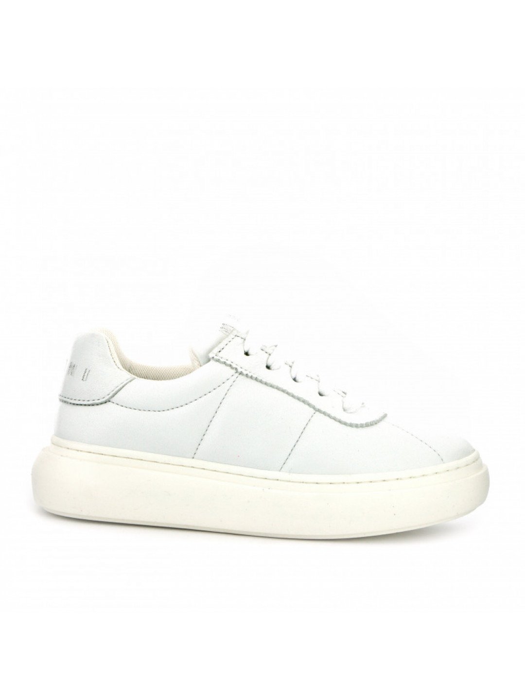 Tenisky marni tone on tone embroidered logo soft padded nappa lace-up low sneakers bílá 40