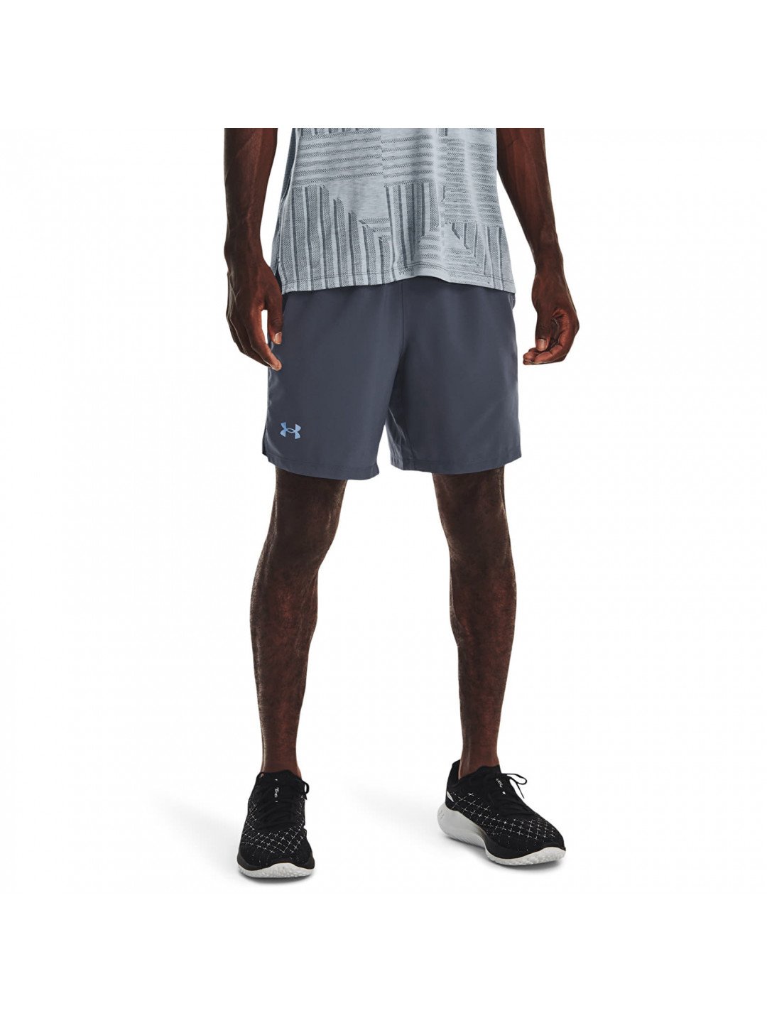 Under Armour Launch 7 2-In-1 Short Gray