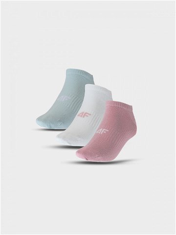 Dámské kotníkové ponožky casual 3-pack – multibarevné
