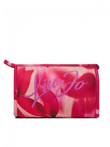 Liu Jo Kosmetický kufřík Beauty Case Scuba P VA4207 F0267 Růžová