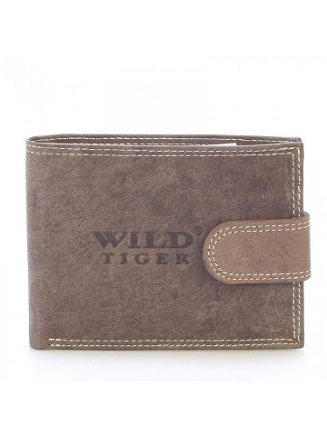 Pánská kožená peněženka hnědá – WILD Gryphon