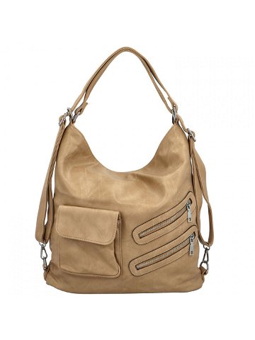 Dámský kabelko batoh béžový – Romina & Co Bags Marjorine