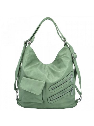 Dámský kabelko batoh zelenomodrý – Romina & Co Bags Marjorine