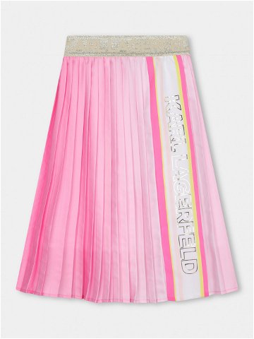 Karl Lagerfeld Kids Sukně Z30094 S Růžová Regular Fit