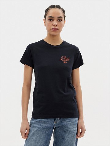 Lee T-Shirt Small Logo 112350198 Černá Regular Fit