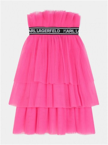 Karl Lagerfeld Kids Sukně Z30093 D Růžová Regular Fit