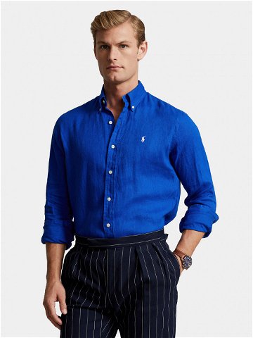 Polo Ralph Lauren Košile 710829443025 Modrá Slim Fit