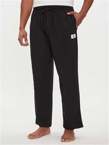 Calvin Klein Underwear Pyžamové kalhoty 000NM2611E Černá Regular Fit