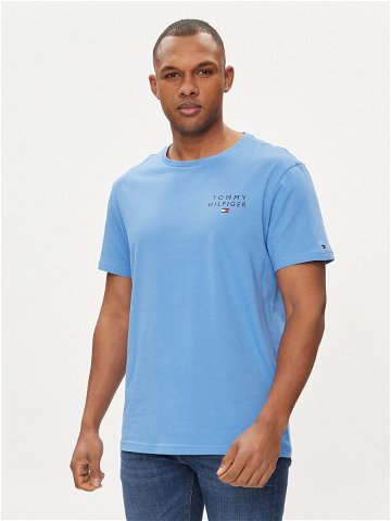 Tommy Hilfiger T-Shirt Logo UM0UM02916 Modrá Regular Fit