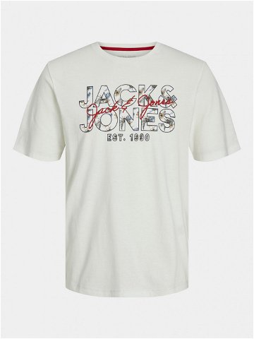 Jack & Jones T-Shirt Chill 12248072 Bílá Standard Fit