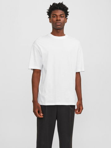 Jack & Jones T-Shirt Bradley 12249319 Bílá Regular Fit