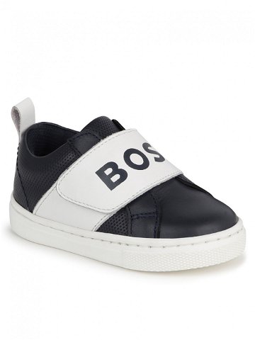 Boss Sneakersy J50870 M Tmavomodrá