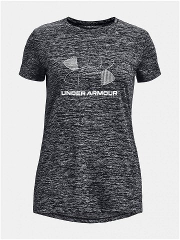 Tmavě šedé sportovní tričko Under Armour UA Tech BL Twist SS