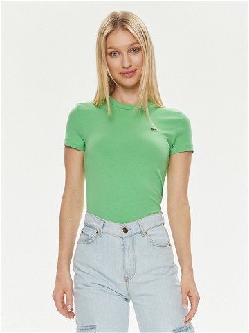 Lacoste T-Shirt TF7218 Zelená Slim Fit