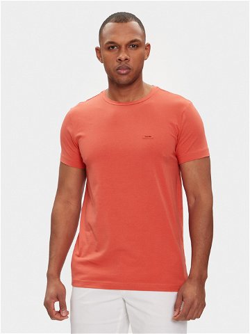 Calvin Klein T-Shirt K10K112724 Červená Slim Fit