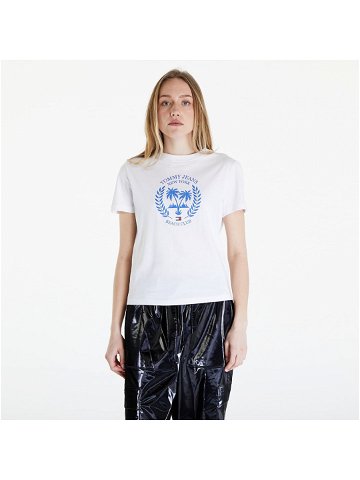 Tommy Jeans Prep Luxe Tee White