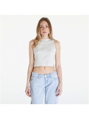 Calvin Klein Jeans Seaming Rib Tank Top Icicle