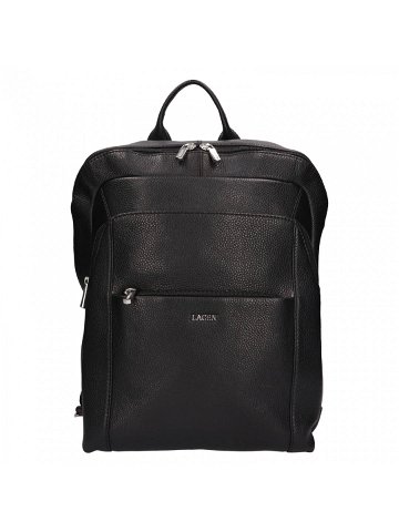 Pánský kožený batoh Lagen Renno – černá