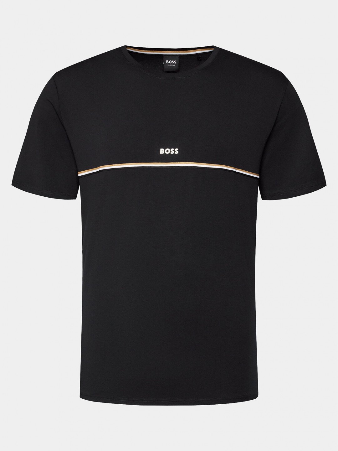 Boss T-Shirt Unique 50515395 Černá Regular Fit